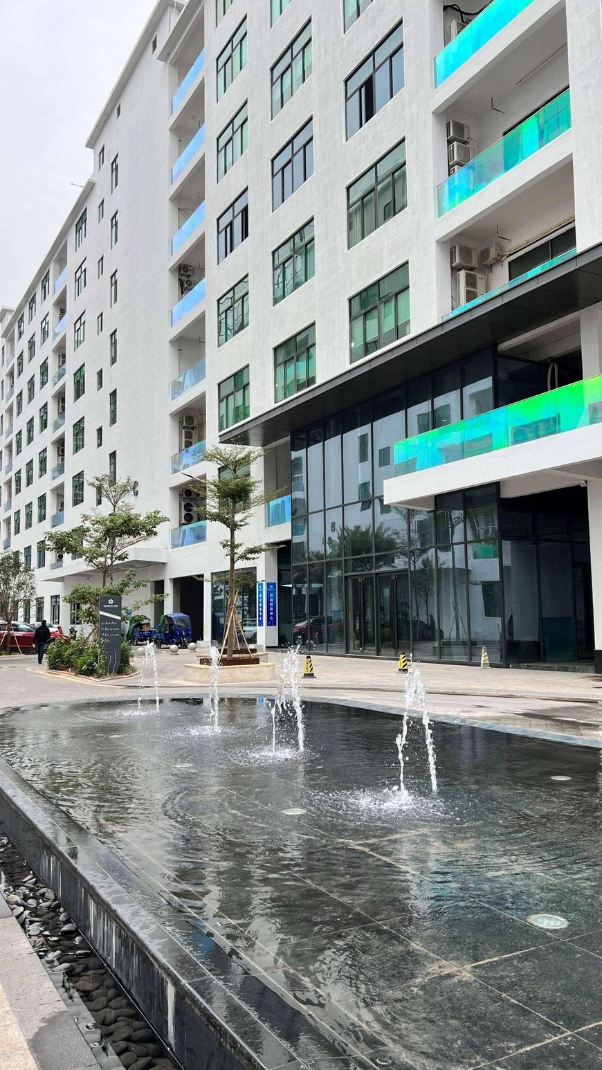 The Qianwan Key & Core Tech Park building in Bao'an, Shenzhen, where Hongrong's factory and head office are located